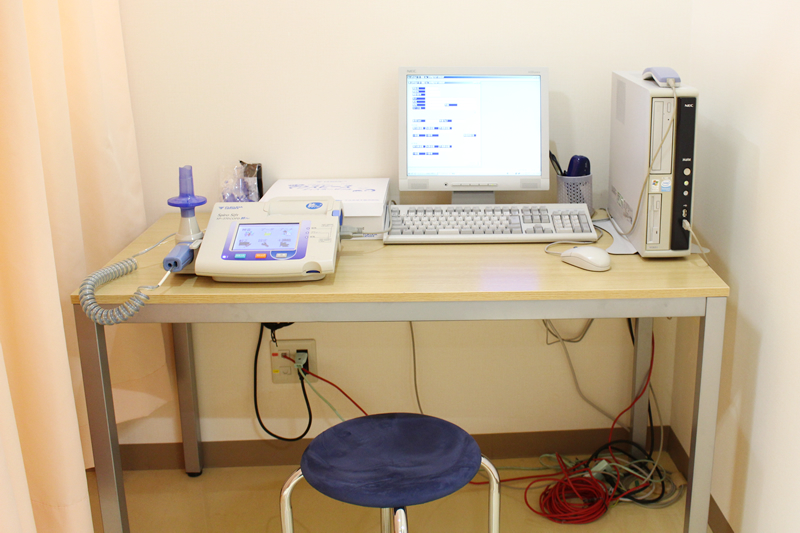 肺機能 電子式診断用スパイロメータ